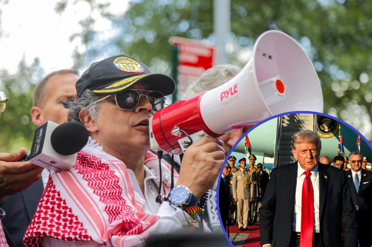 Gustavo Petro- trump