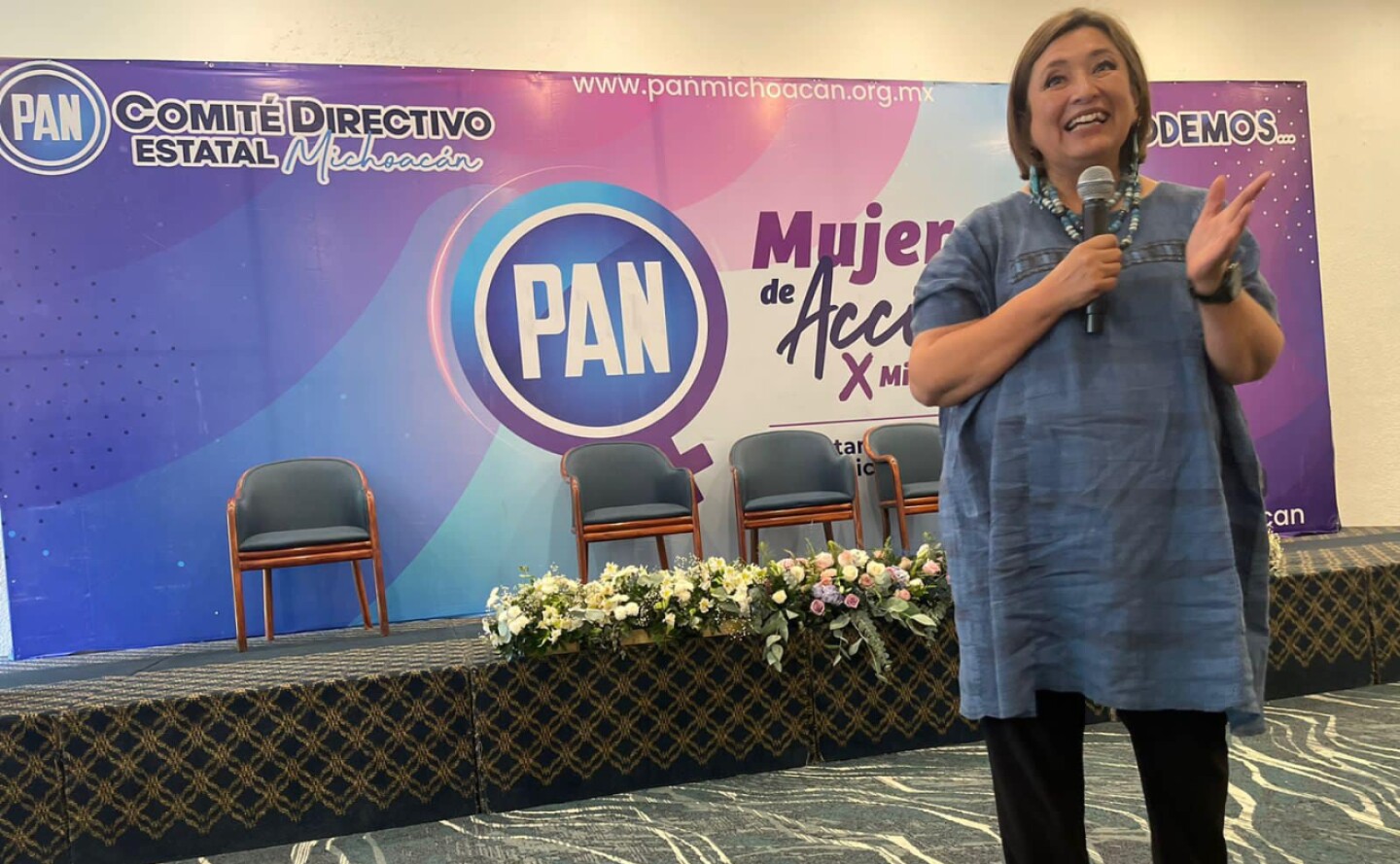 Xóchitl Gálvez amparo
