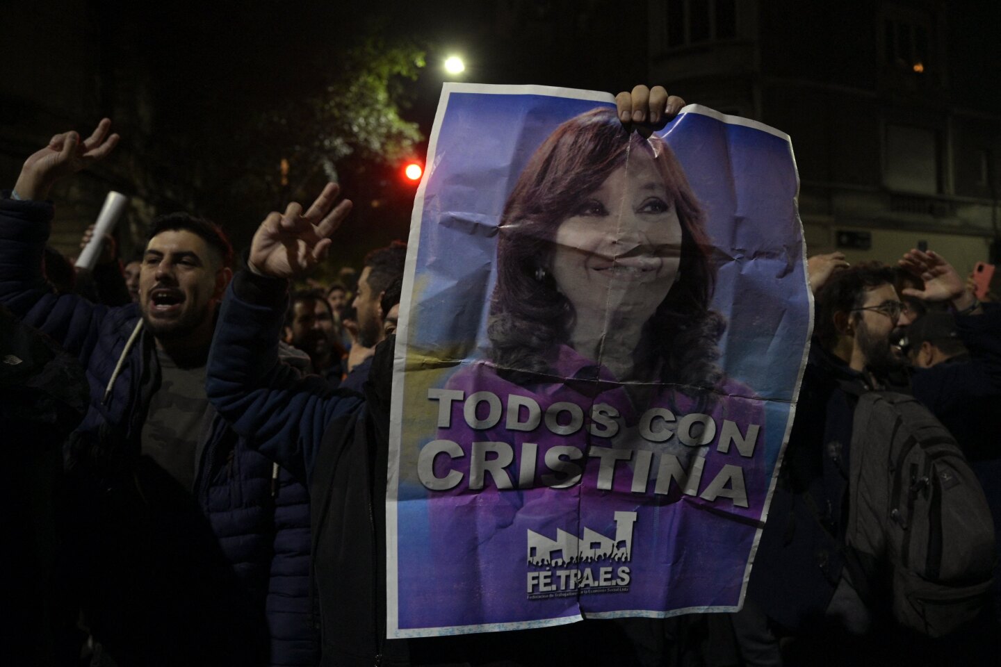 ARGENTINA-POLITICS-JUSTICE-CORRUPTION-FERNANDEZ-PROTEST-SUPPORTE