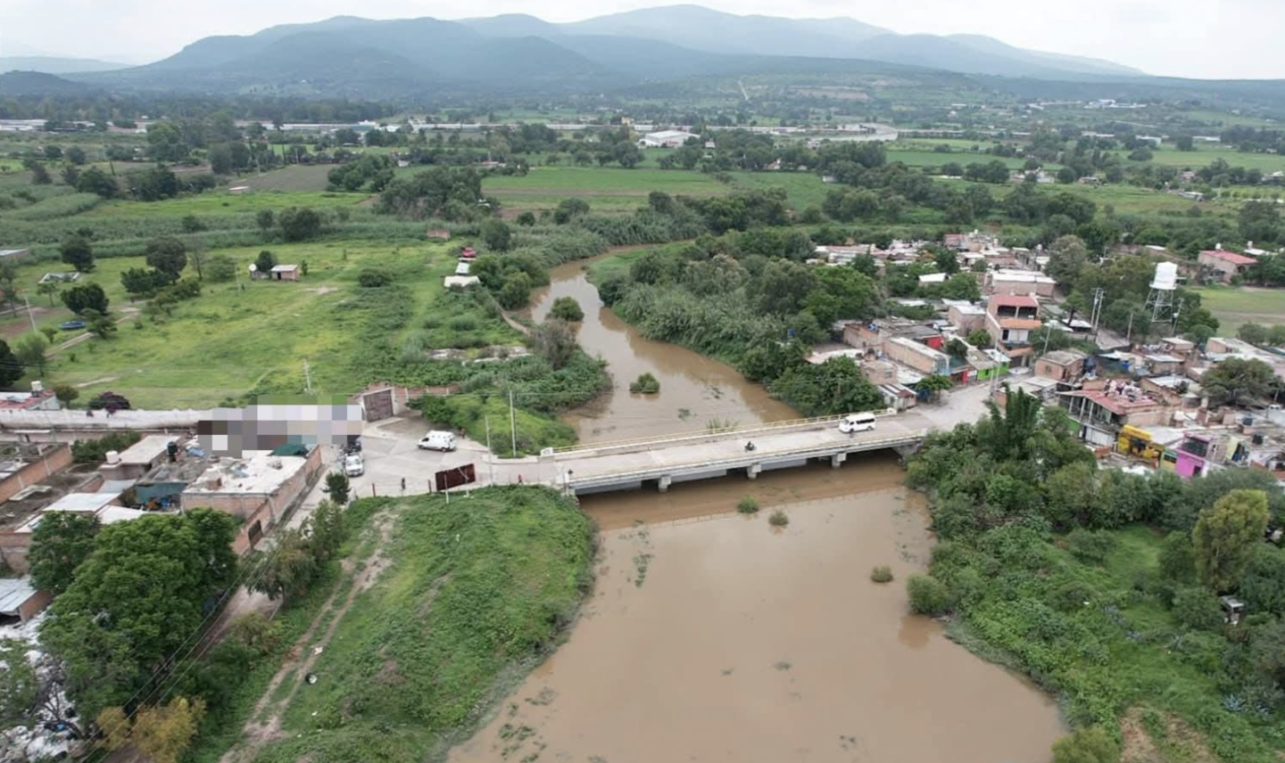 Hay riesgo de desfogue de la presa Ignacio Allende en Guanajuato