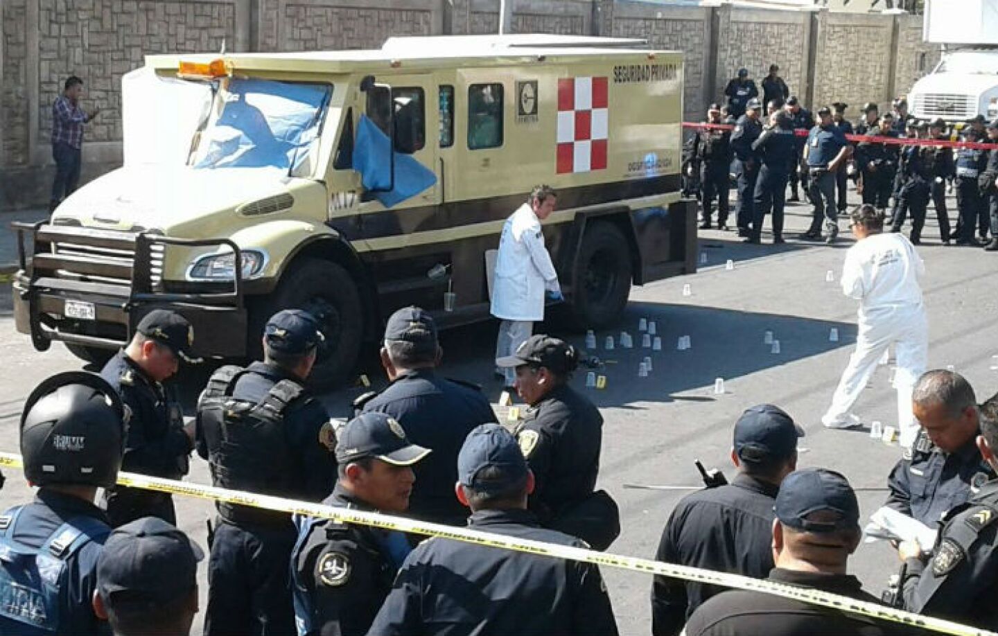 asalto camioneta valores