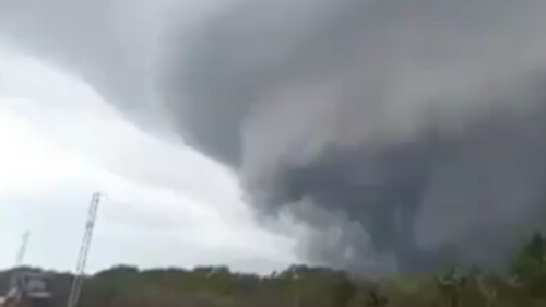 Huracán Beryl categoría 3