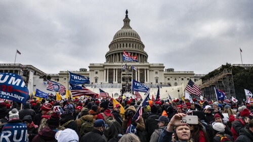 Trump Supporters Hold "Stop The Steal" Rally In DC Amid Ratification Of Presidential Election