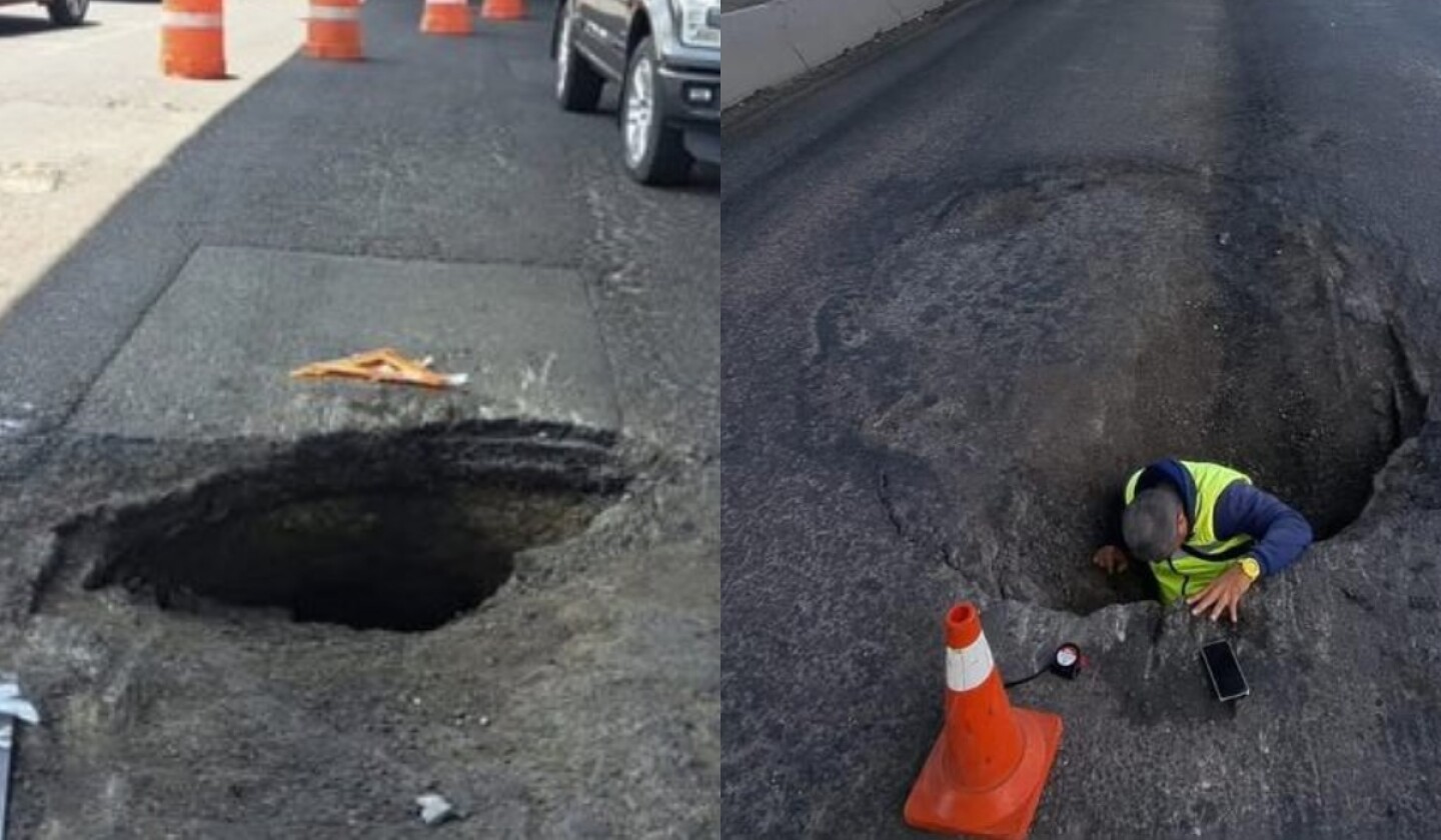 Avenida José López Portillo socavón hoy.jpg