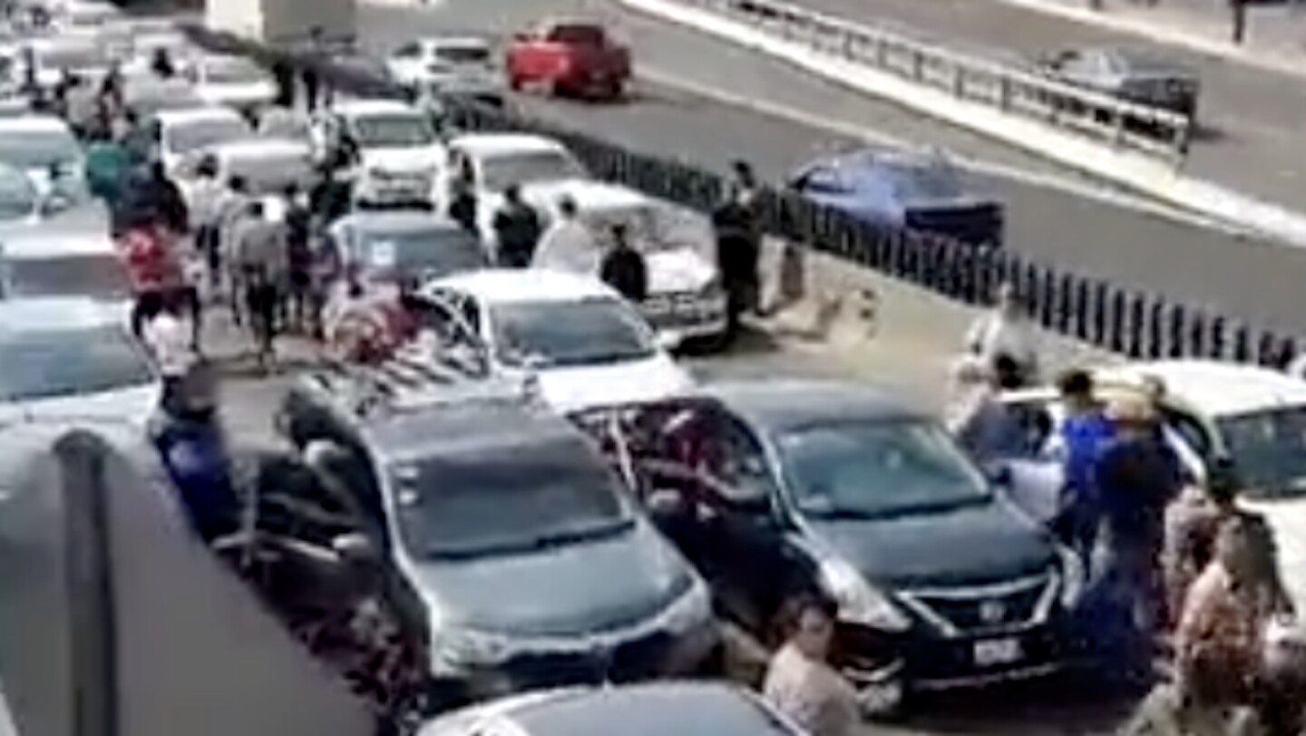 bloqueo-carretera-mexico-toluca-cuajimalpa