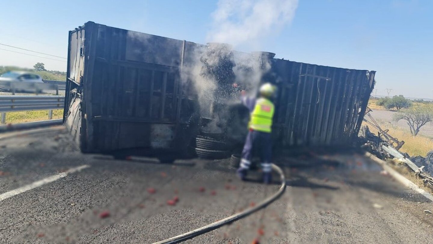 accidente-traileres-queretaro-irapuato