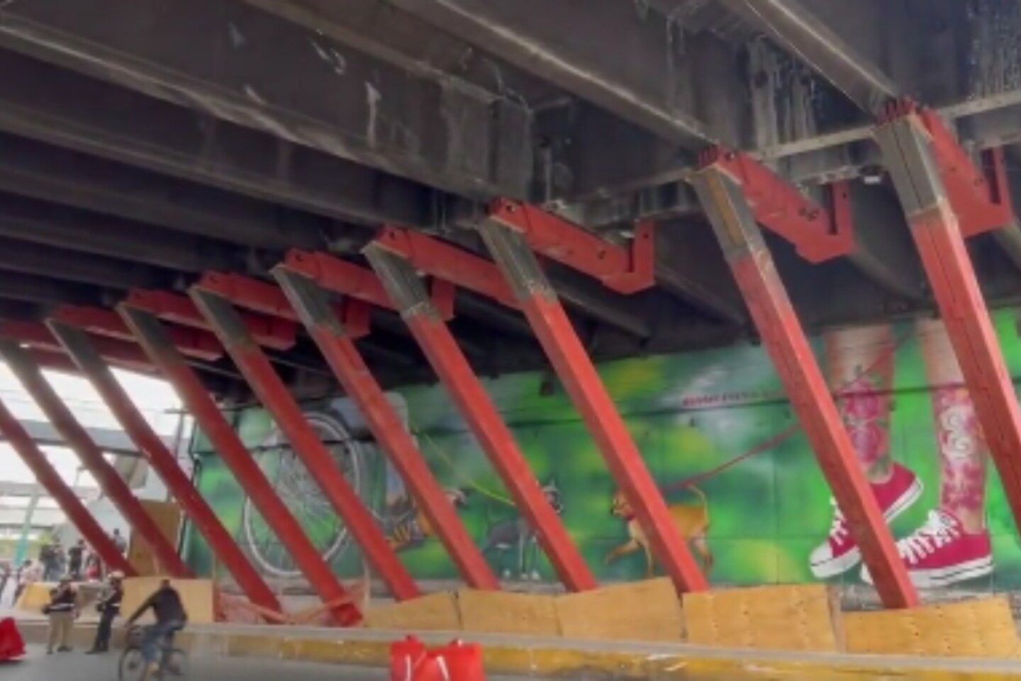 tramo elevado línea 9
