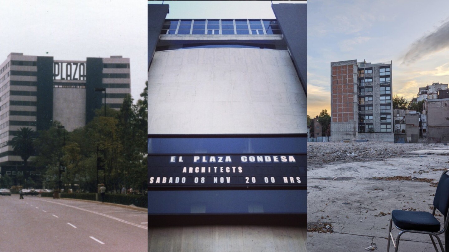 plaza condesa demolicion