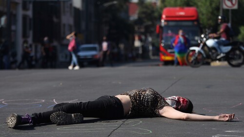 Trans mexicanas exigen justicia por compañera asesinada en 2016