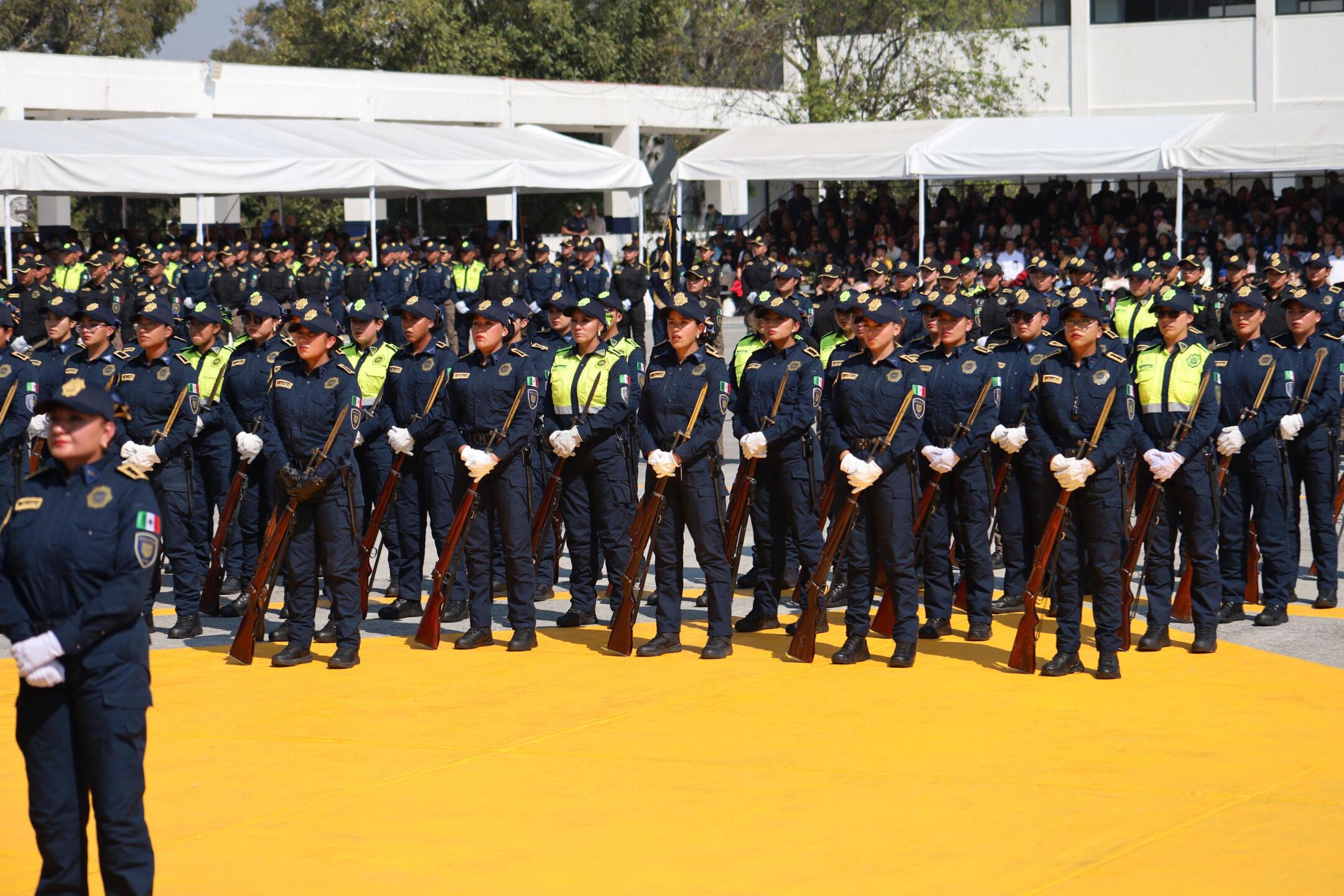 Nuevos policías de la CDMX