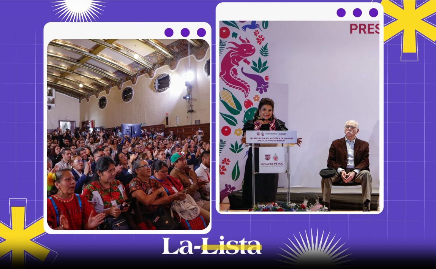 Clara Brugada y su plan de vivienda