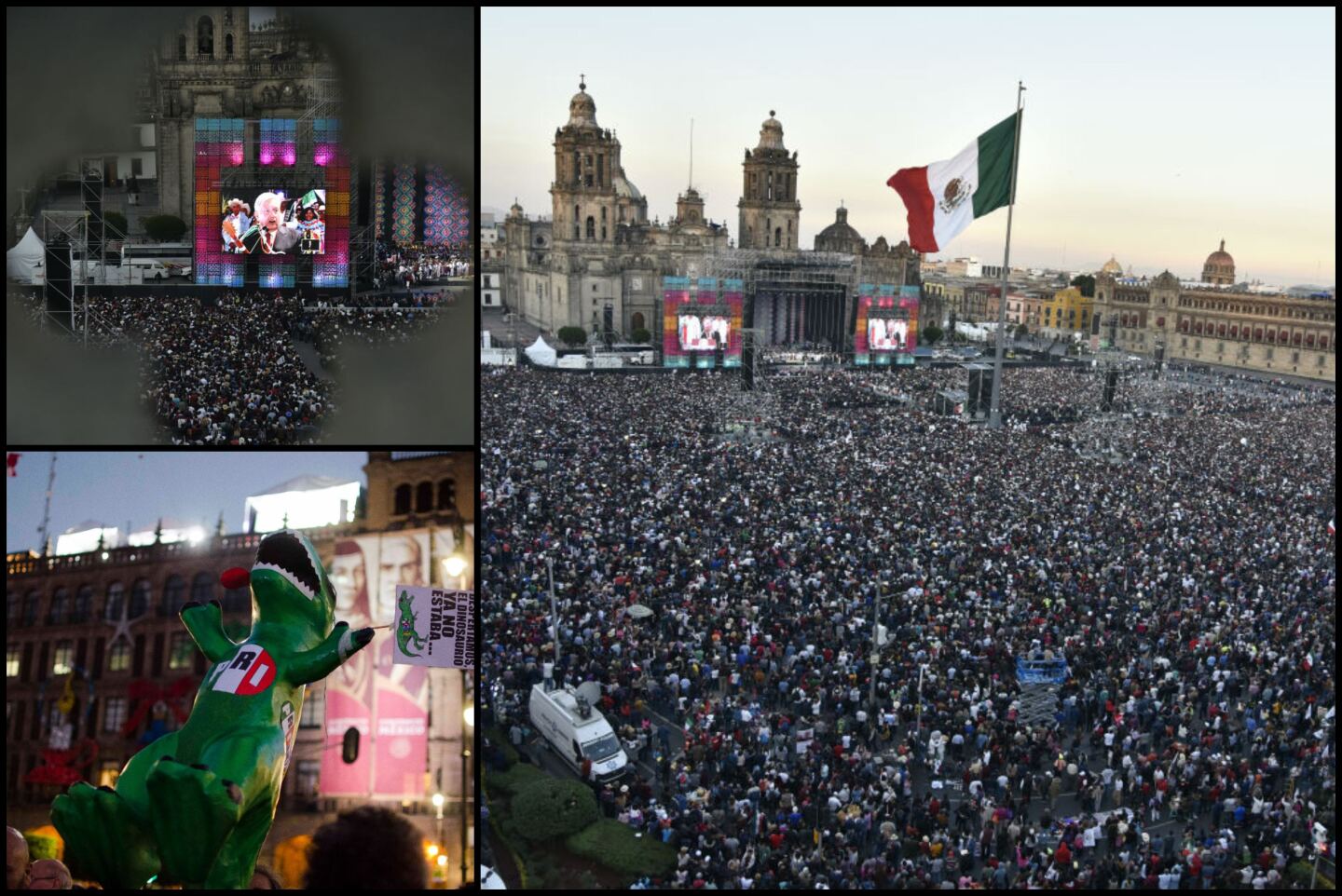 Collage AMLO Fest