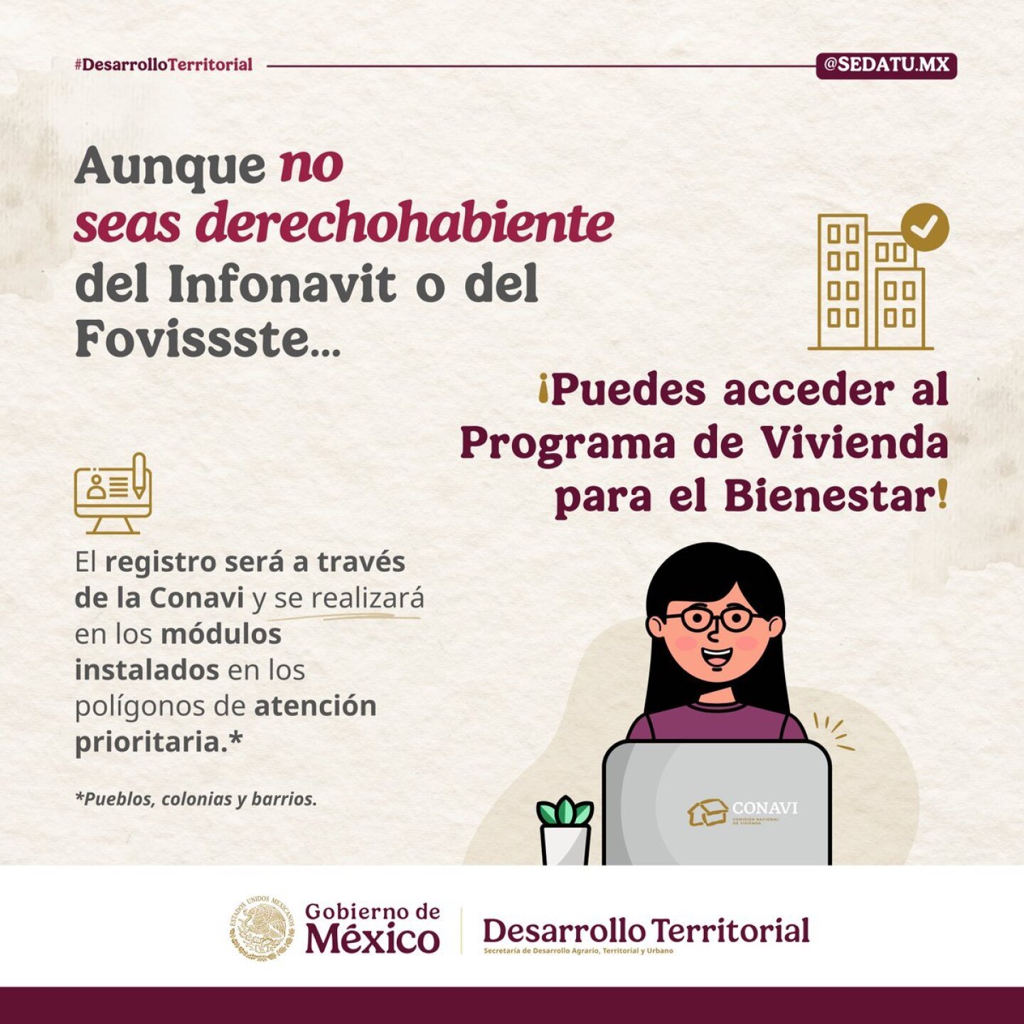Detalles del programa Vivienda para el Bienestar 2025