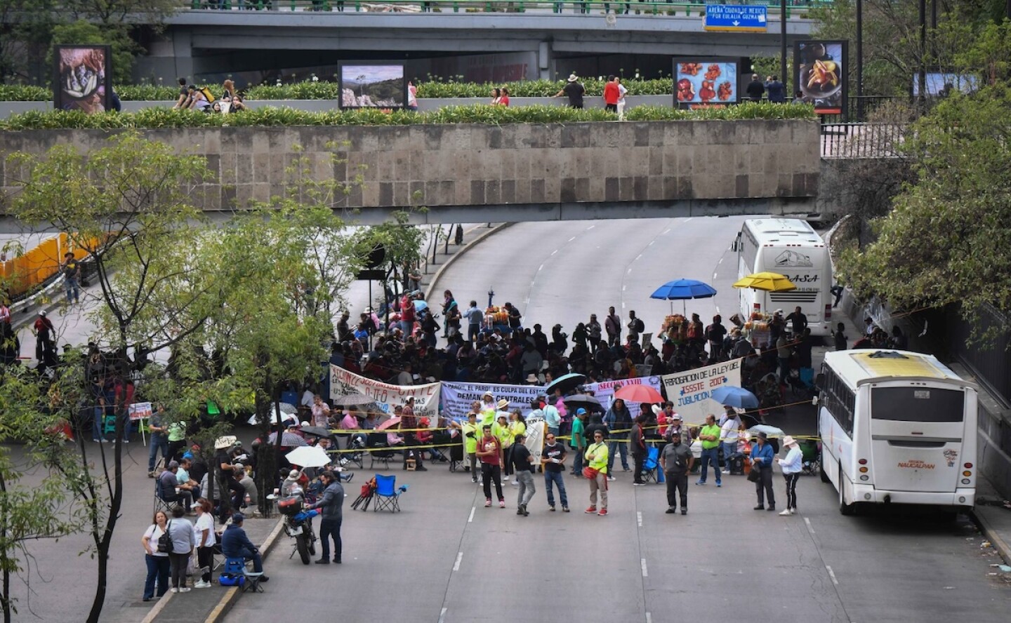 CNTE Bloqueo Circuito y Reforma