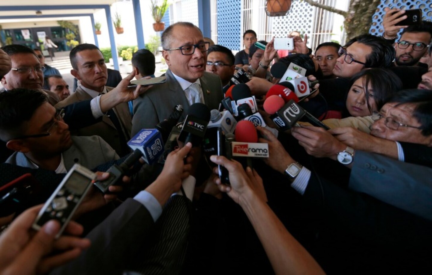 Vicepresidente de Ecuador cortada