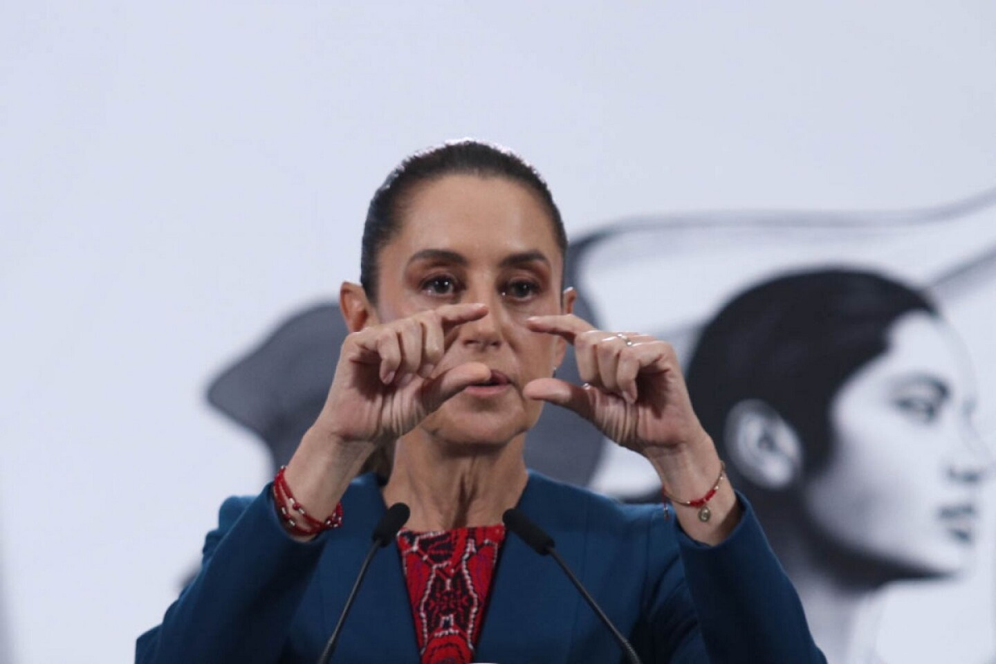 Claudia Sheinbaum mañanera sheinbaum mueca