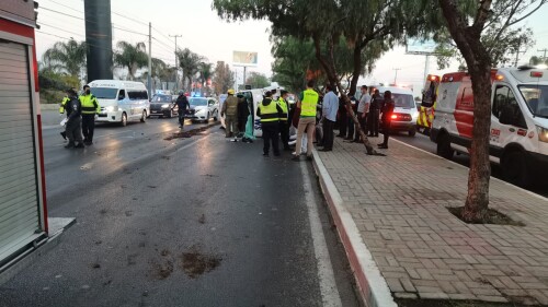 accidente en León