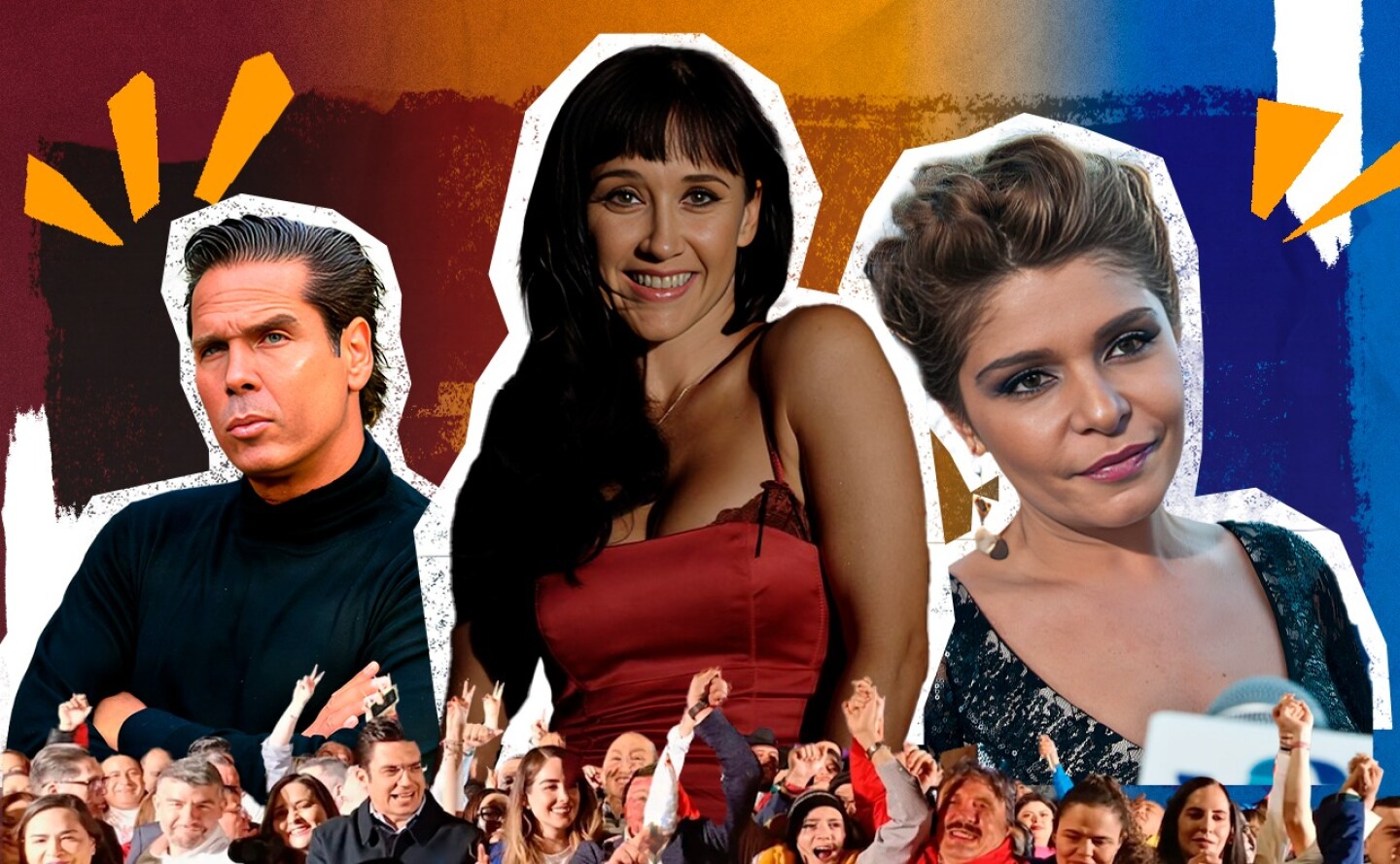 famosos apoyo presidenciables