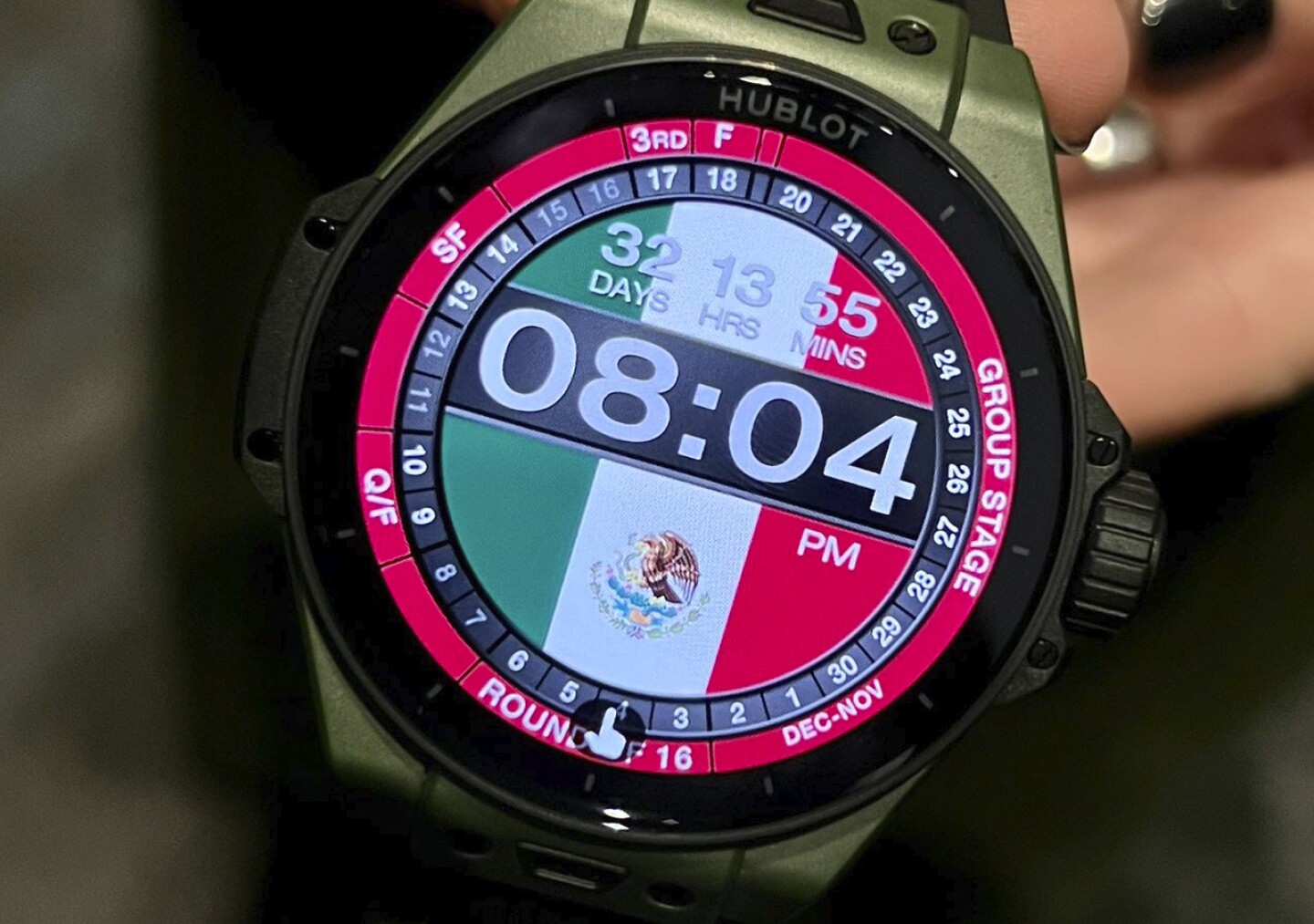 Reloj selección mexicana