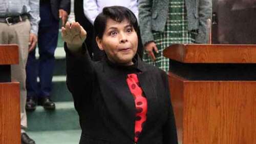 Sandra Luz Valdovinos solicita licencia