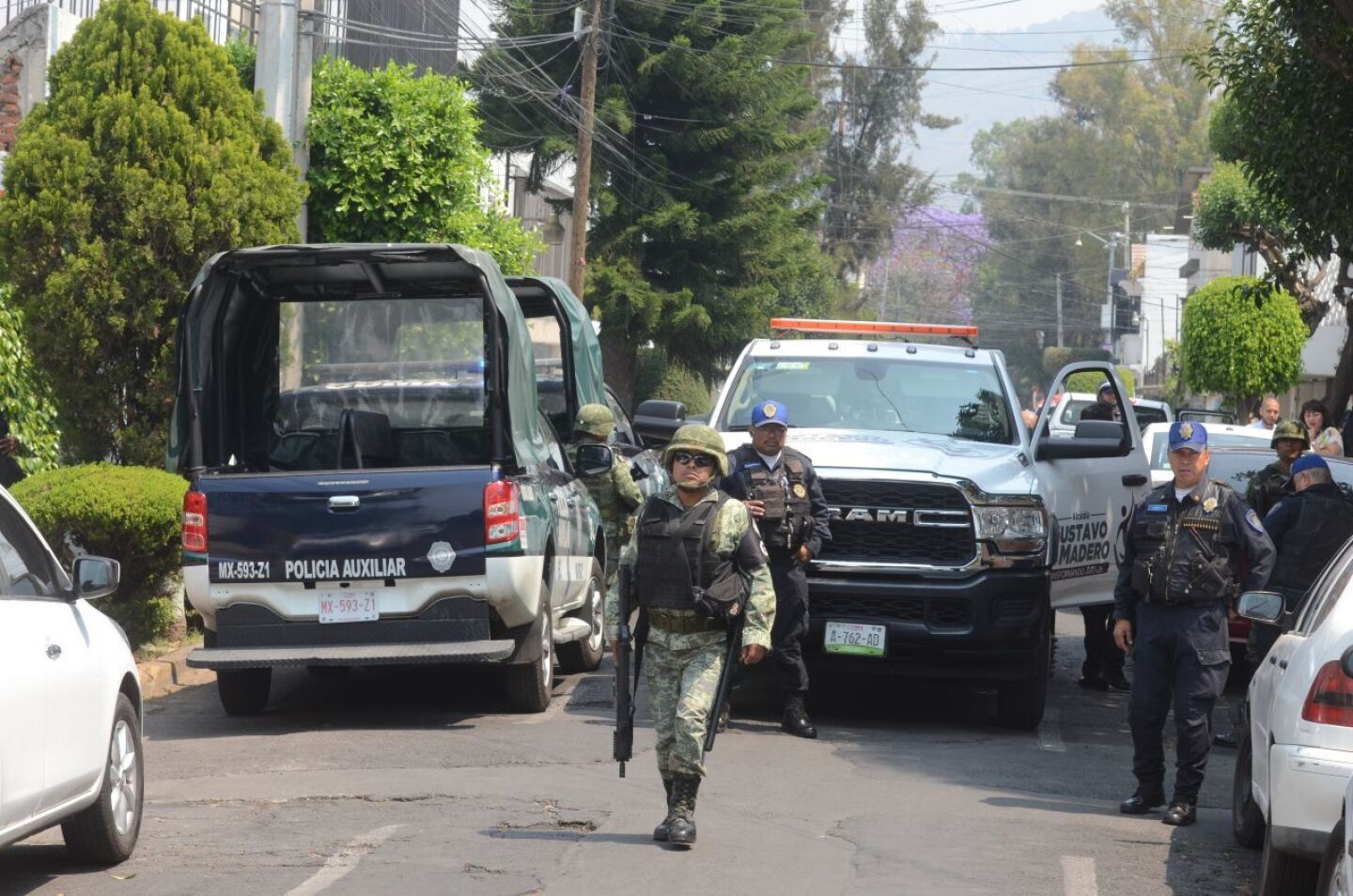 Morena militarización