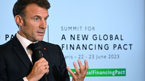 FRANCE-POLITICS-DIPLOMACY-ECONOMY-CLIMATE-SUMMIT