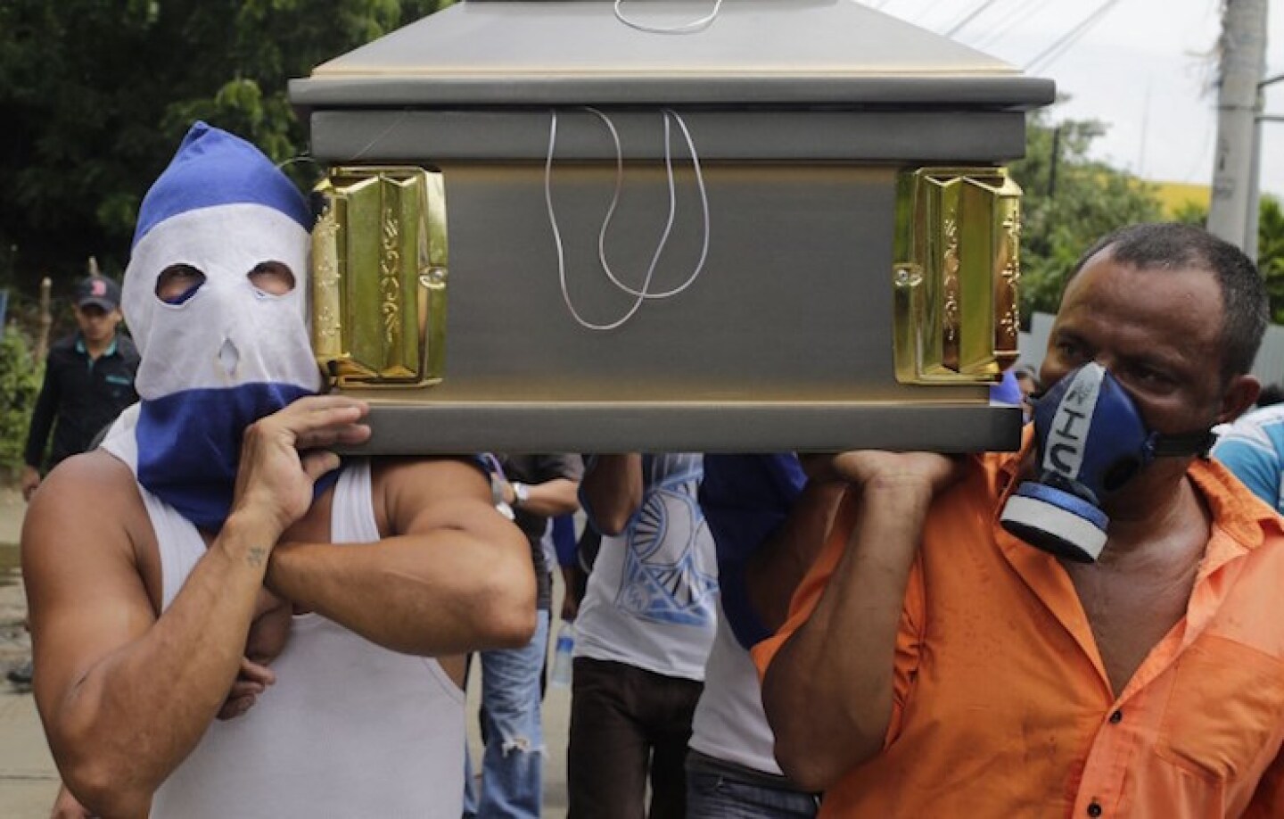 NICARAGUA-UNREST-STUDENTS-FUNERAL