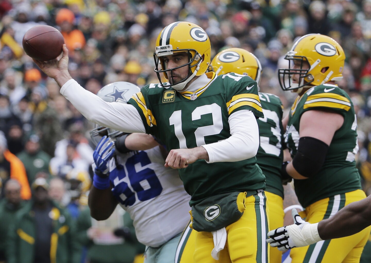 Cowboys Packers Football