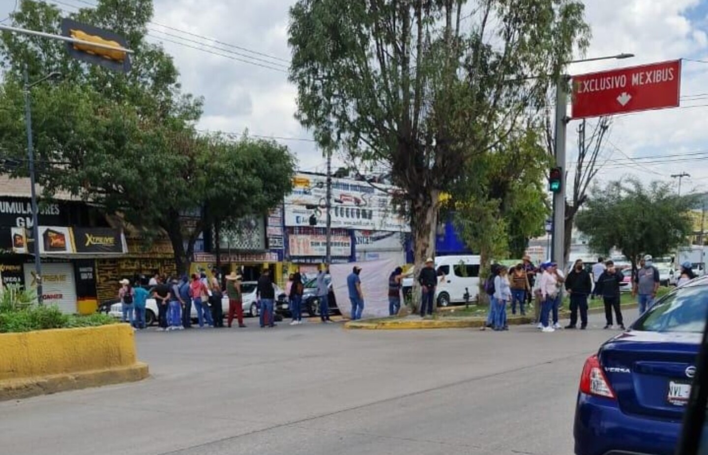 Bloqueo López Portillo hoy