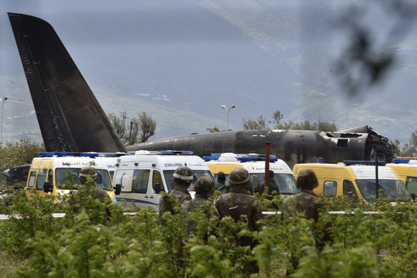 ALGERIA-MILITARY-ACCIDENT-CRASH