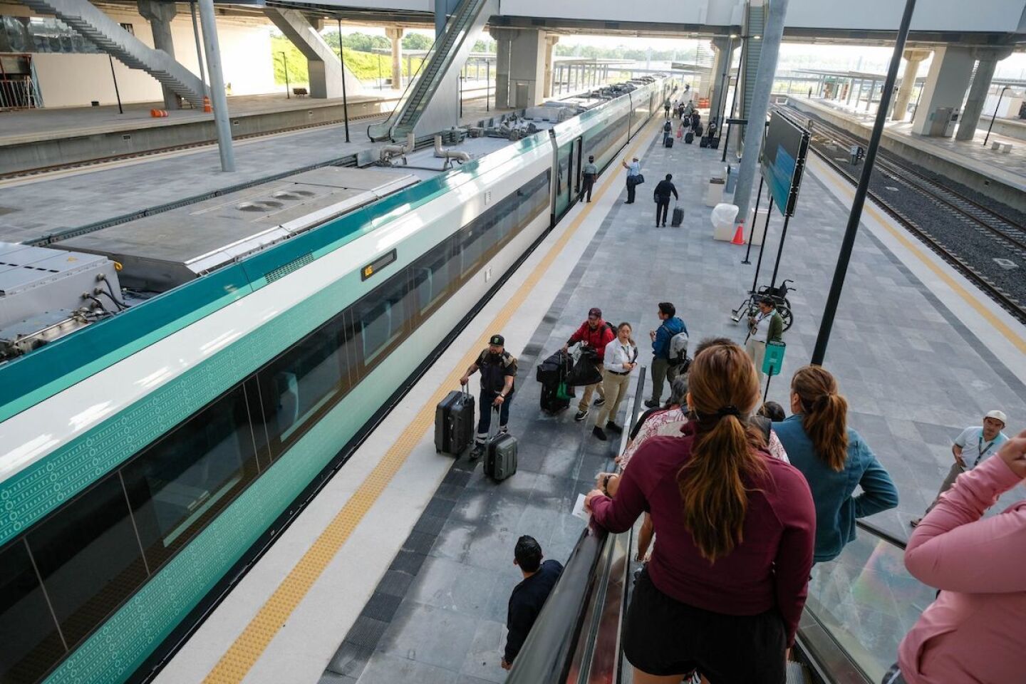 Turistas Tren Maya