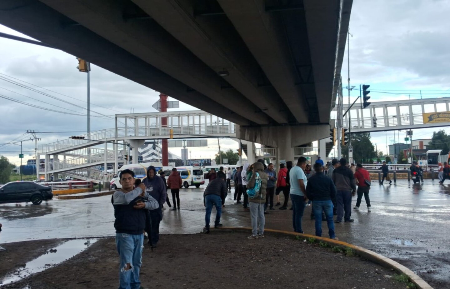 Balacera bloqueo en Tecámac Ojo de Agua Mexibús