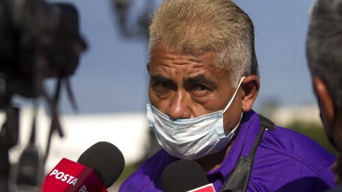 Gerardo Martínez; padre de Yolanda Martínez, desaparecida en San Nicolás de los Garza el 31 de marzo de 2022, exige su caso sea atendido.