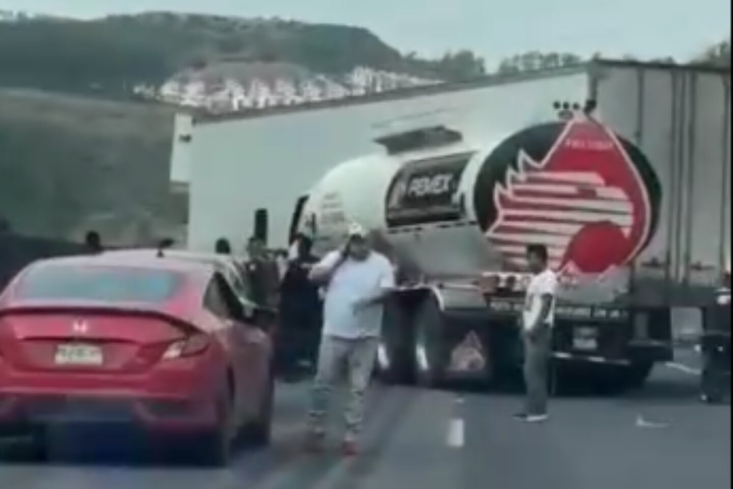 Accidente autopista Chamapa-Lechería