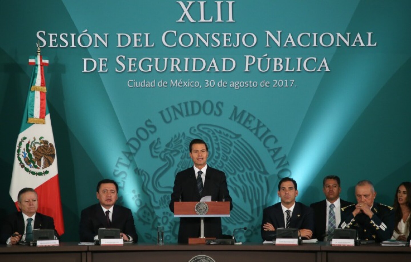 EPN Consejo Nacional de Seguridad Pública