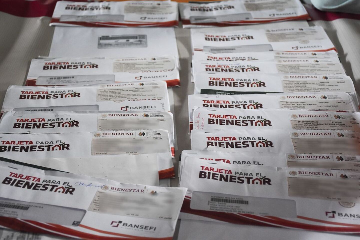 Tarjetas Bienestar