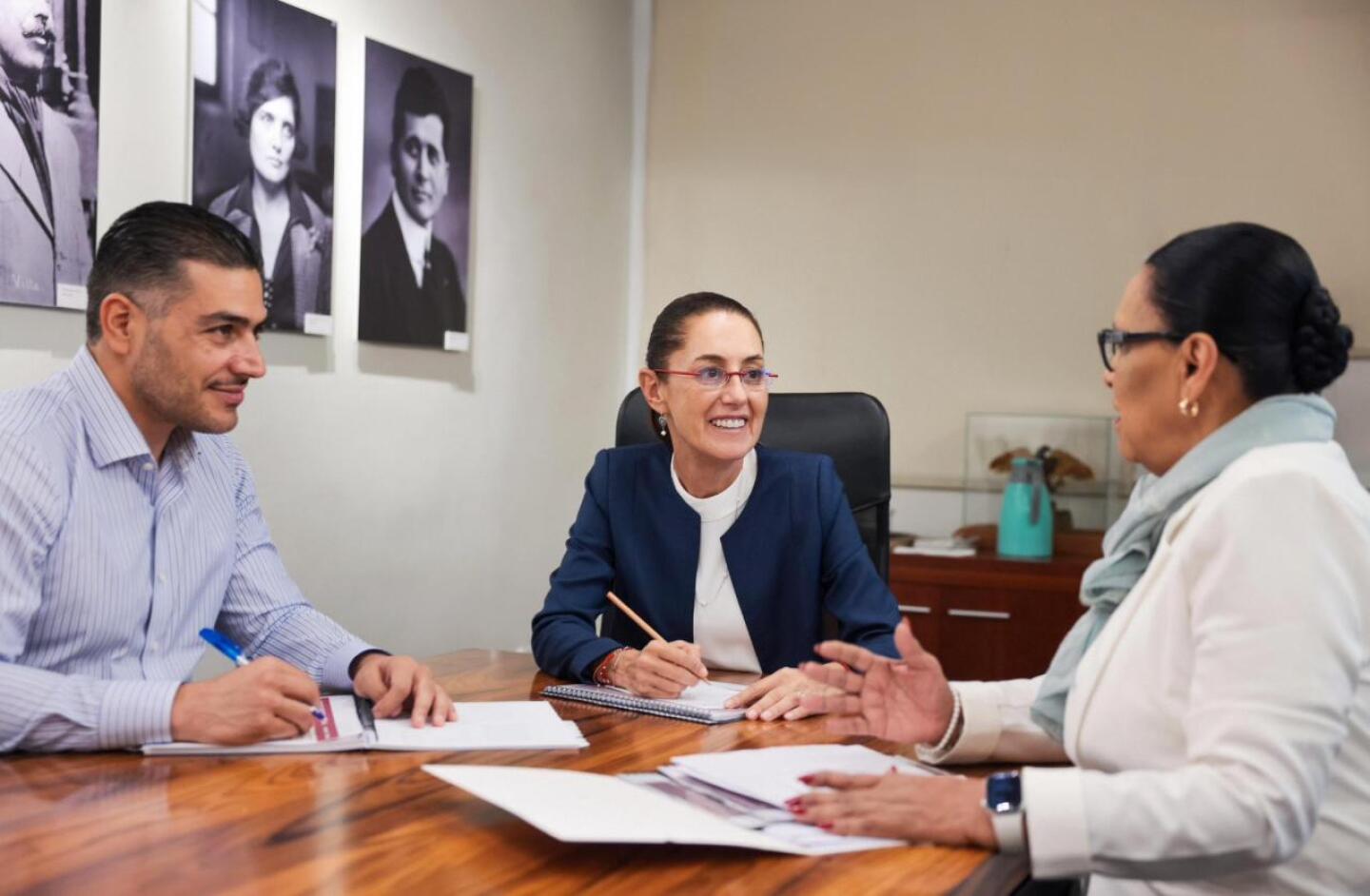 Claudia Sheinbaum, virtual presidenta electa