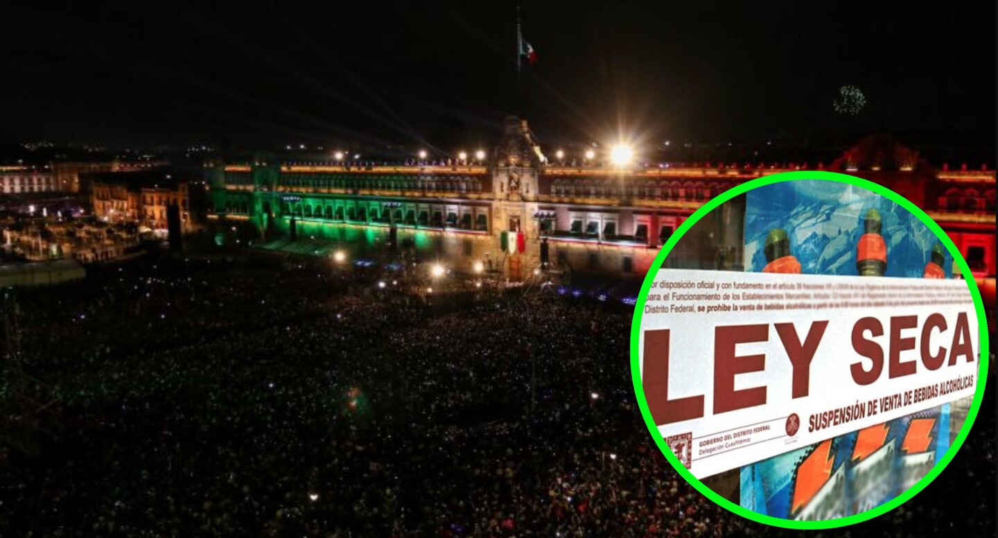 Ley Seca Fiestas Patrias 2025 CDMX