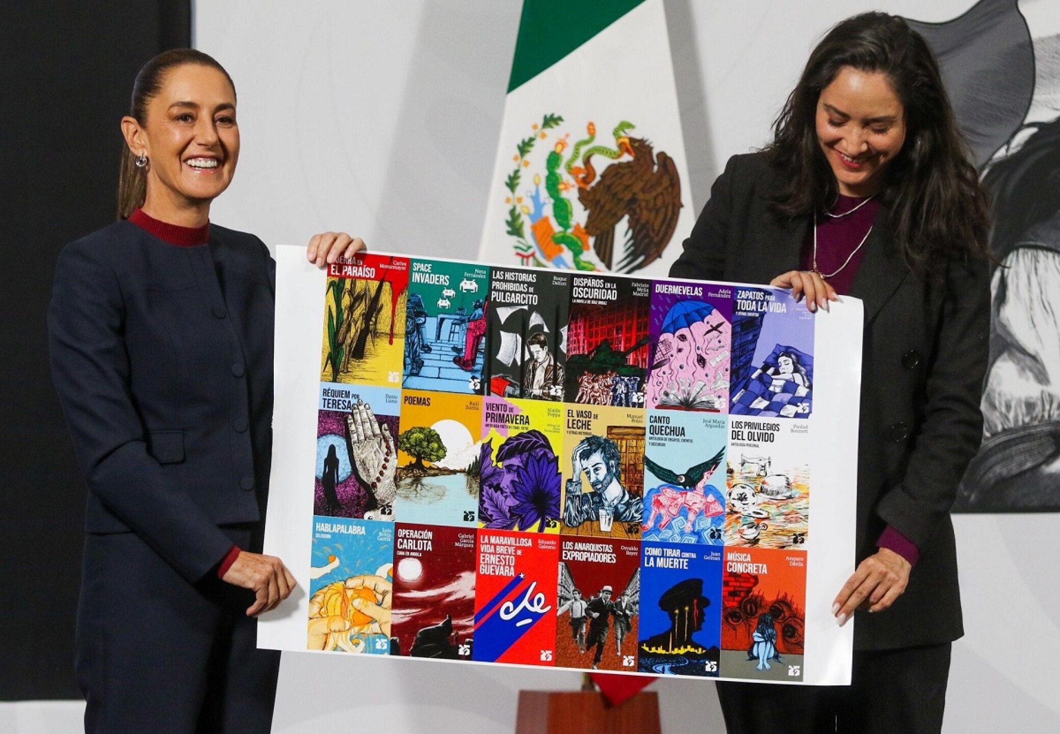 Mañanera Presidenta Claudia Sheinbaum libros