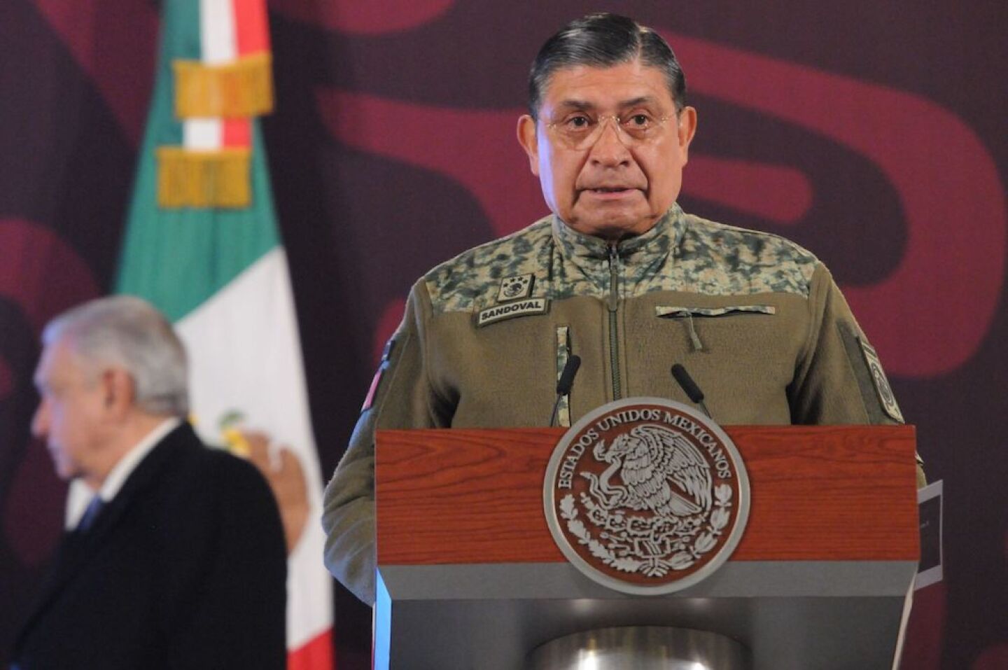 general Sandoval sobre las elecciones