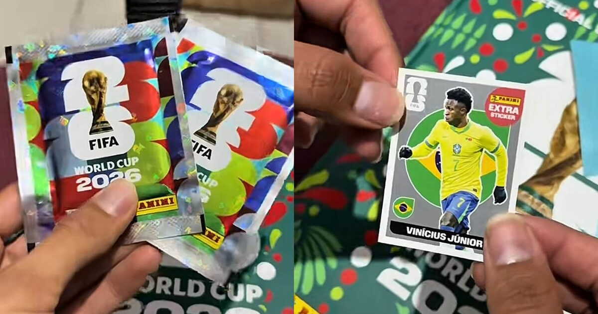 Estampas Extras Truco de sobres del álbum Panini del Mundial 2026 para tener estampas ...