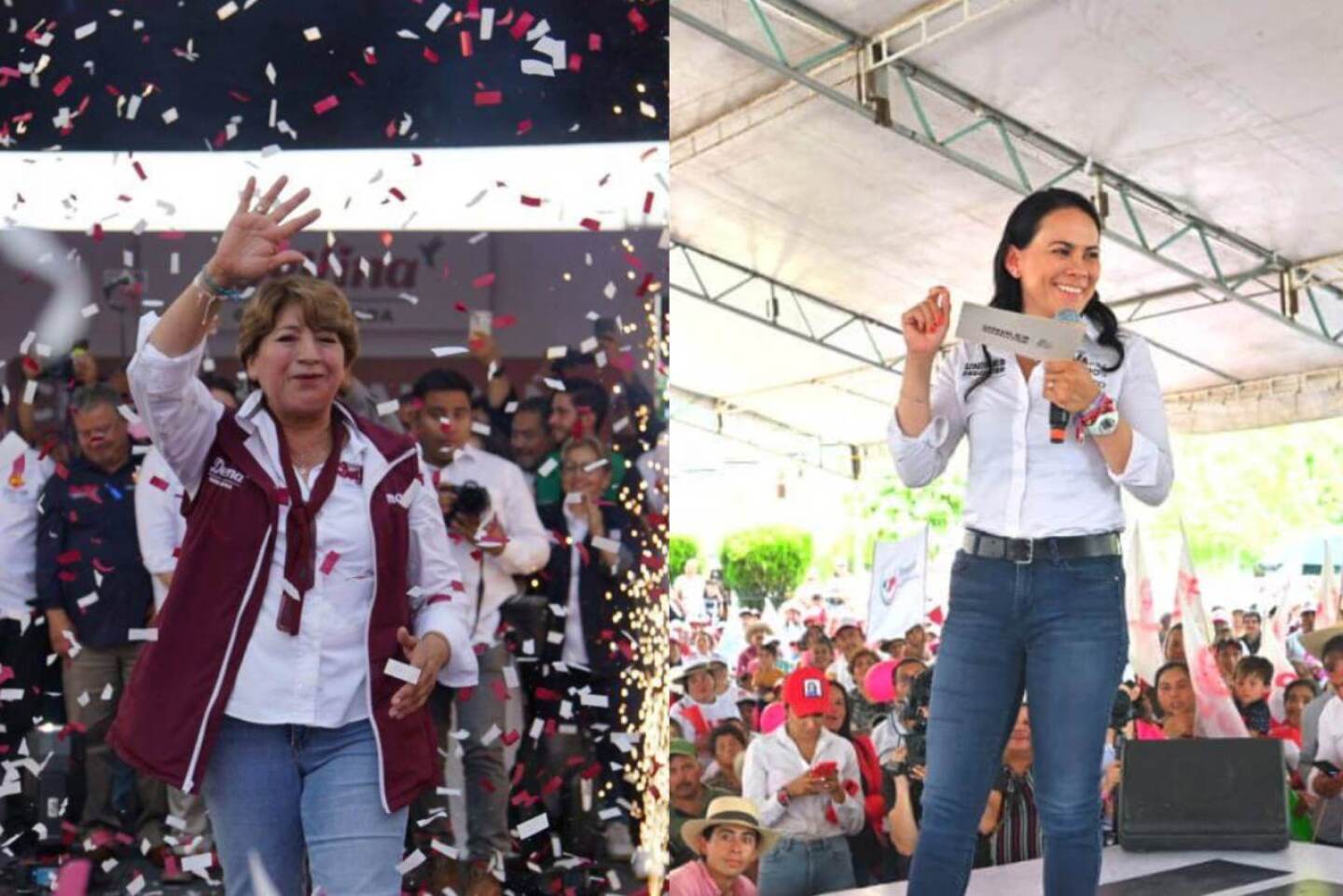 Delfina Gómez y Ale del Moral (1)