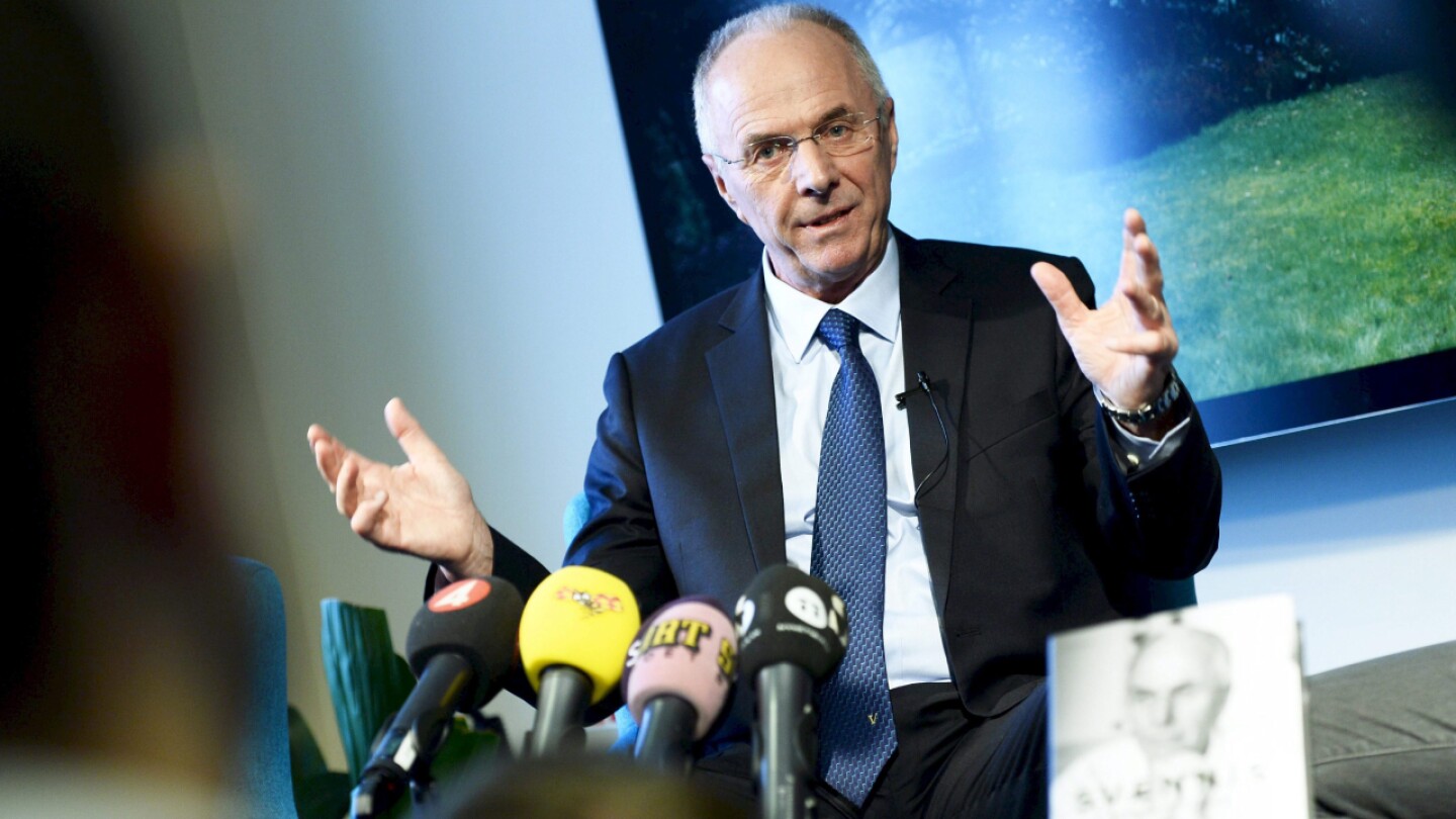 Sven Goran Eriksson cancer