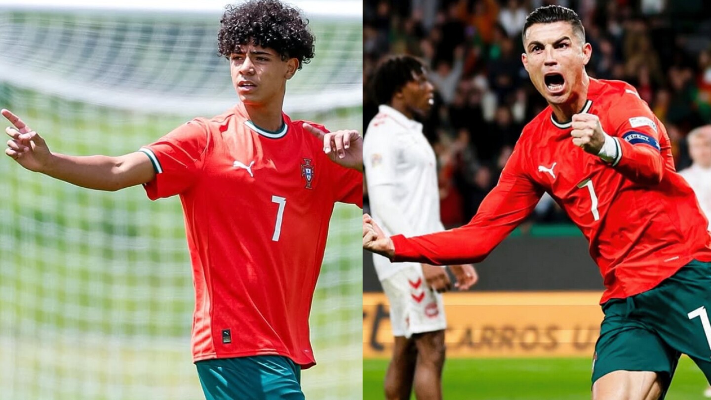 hio de Cristiano Ronaldo sub 16 portugal.jpg