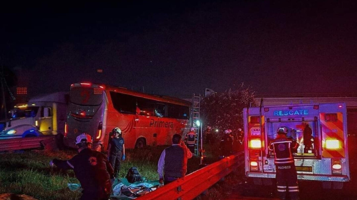 accidente autopista 57