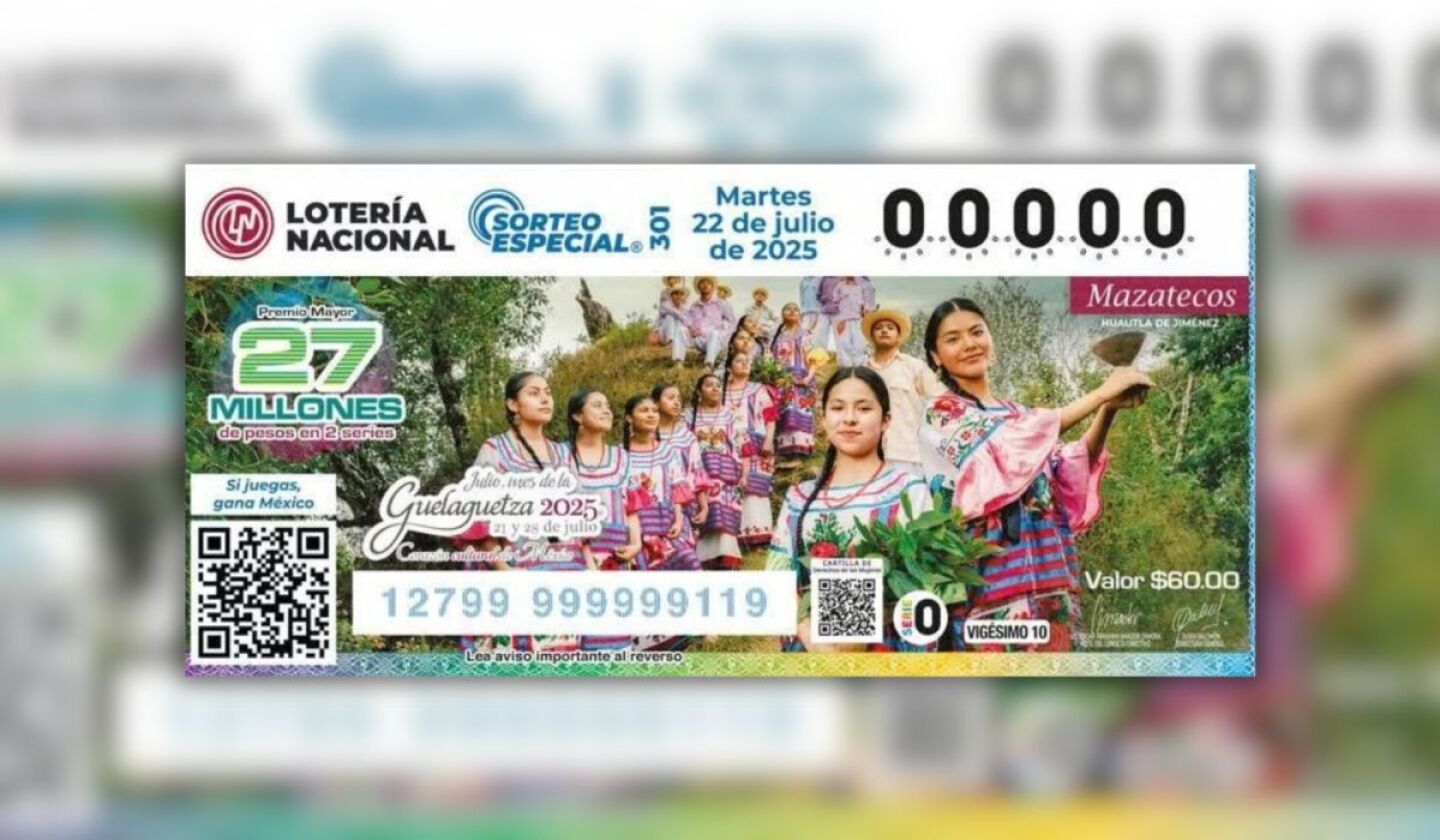 cachito del Sorteo Especial 301