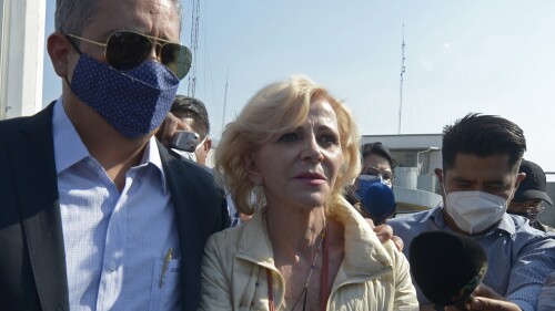 Alejandra Cuevas es libre: deja Santa Martha y pide seguridad a AMLO