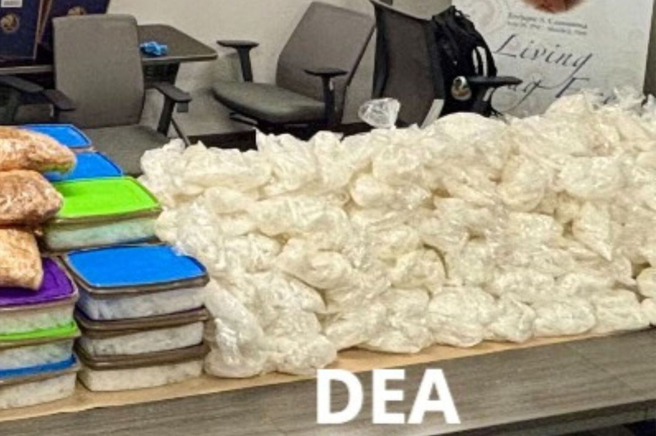 DEA metanfetaminas california estados unidos
