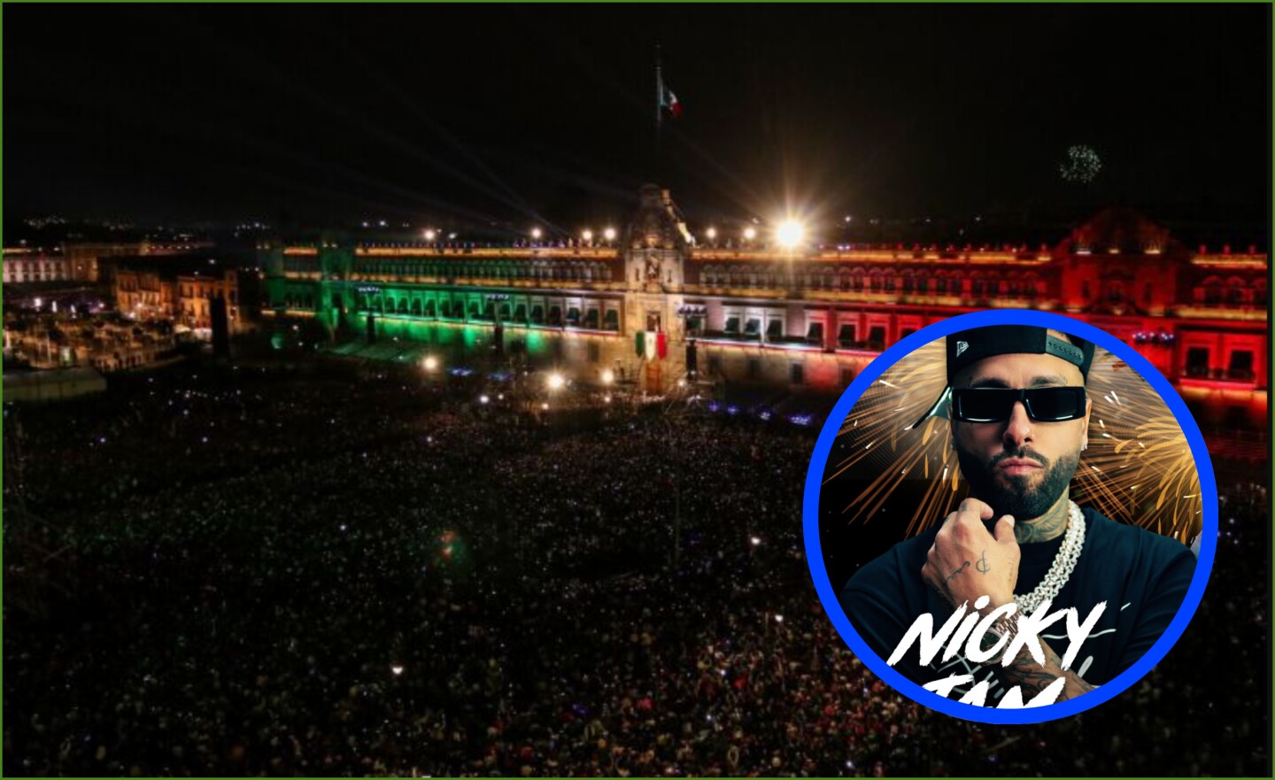 Nicky Jam Concierto gratis 15 de septiembre en CDMX