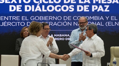 CUBA-COLOMBIA-CONFLICT-ELN-PEACE-TALKS